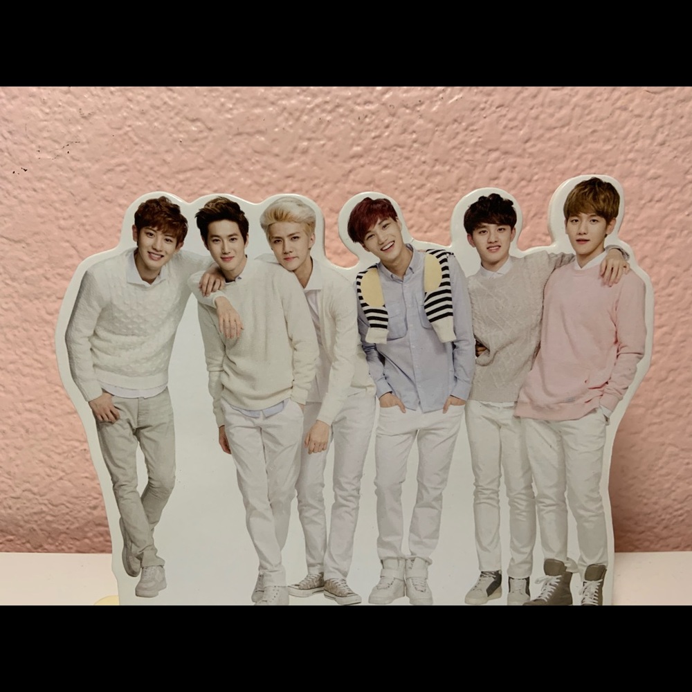 EXO GROUP STANDEE +post it notes - Picture 2 of 3